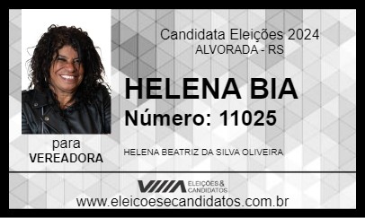 Candidato HELENA BIA 2024 - ALVORADA - Eleições