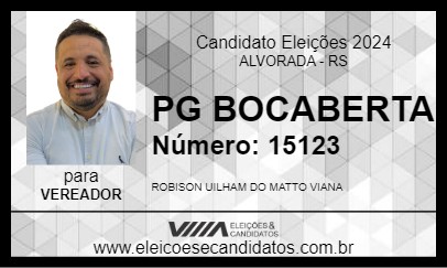 Candidato PG BOCABERTA 2024 - ALVORADA - Eleições