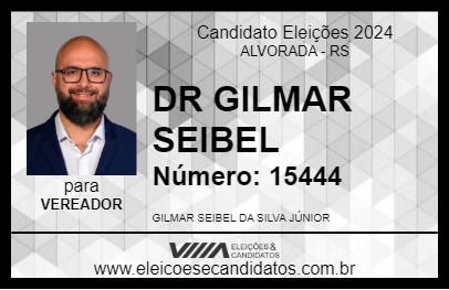 Candidato DR GILMAR SEIBEL 2024 - ALVORADA - Eleições