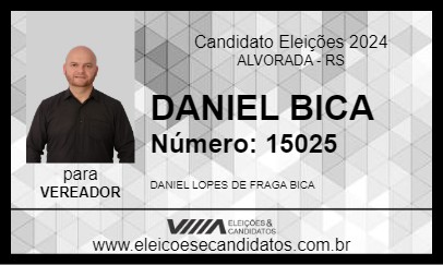 Candidato DANIEL BICA 2024 - ALVORADA - Eleições