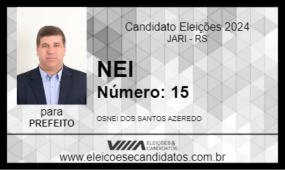 Candidato NEI 2024 - JARI - Eleições