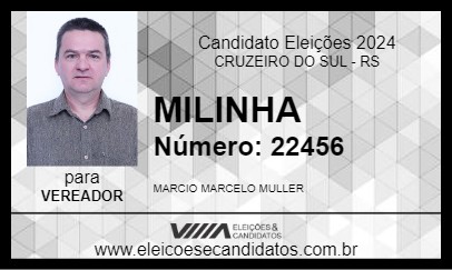 Candidato MILINHA 2024 - CRUZEIRO DO SUL - Eleições