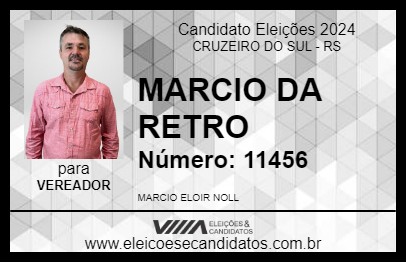 Candidato MARCIO DA RETRO 2024 - CRUZEIRO DO SUL - Eleições