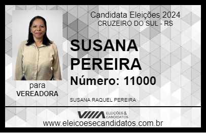 Candidato SUSANA PEREIRA 2024 - CRUZEIRO DO SUL - Eleições