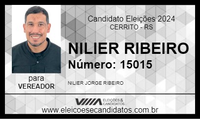 Candidato NILIER RIBEIRO 2024 - CERRITO - Eleições