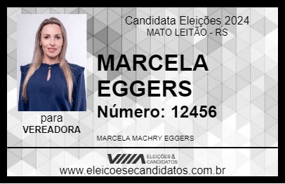 Candidato MARCELA EGGERS 2024 - MATO LEITÃO - Eleições