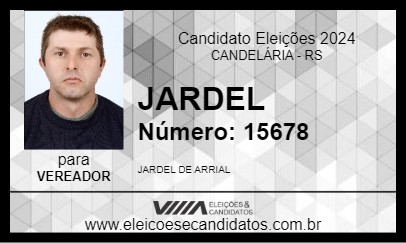 Candidato JARDEL 2024 - CANDELÁRIA - Eleições