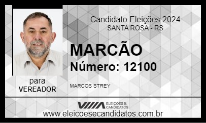 Candidato MARCÃO 2024 - SANTA ROSA - Eleições