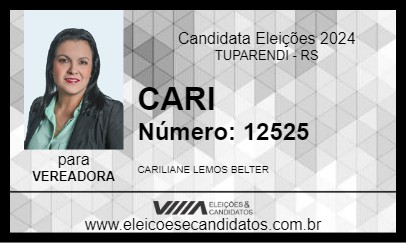 Candidato CARI 2024 - TUPARENDI - Eleições