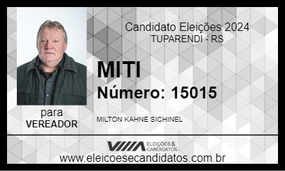 Candidato MITI 2024 - TUPARENDI - Eleições