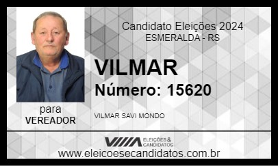 Candidato VILMAR 2024 - ESMERALDA - Eleições