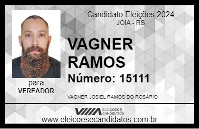 Candidato VAGNER RAMOS 2024 - JÓIA - Eleições