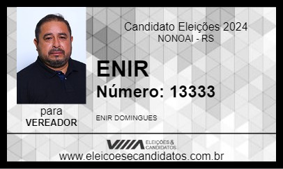 Candidato ENIR 2024 - NONOAI - Eleições