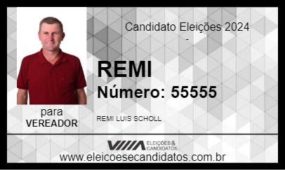 Candidato REMI 2024 - TRÊS ARROIOS - Eleições