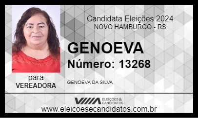 Candidato GENOEVA 2024 - NOVO HAMBURGO - Eleições