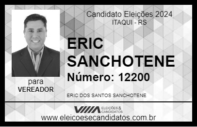 Candidato ERIC SANCHOTENE 2024 - ITAQUI - Eleições