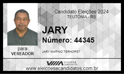 Candidato JARY 2024 - TEUTÔNIA - Eleições