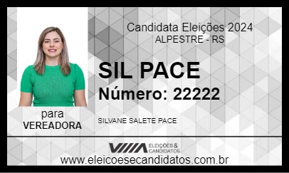 Candidato SIL PACE 2024 - ALPESTRE - Eleições