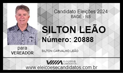 Candidato SILTON LEÃO 2024 - BAGÉ - Eleições