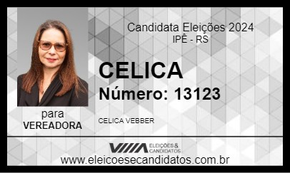 Candidato CELICA 2024 - IPÊ - Eleições