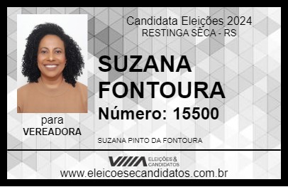 Candidato SUZANA FONTOURA 2024 - RESTINGA SÊCA - Eleições