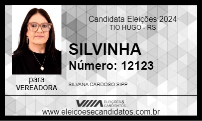 Candidato SILVINHA 2024 - TIO HUGO - Eleições