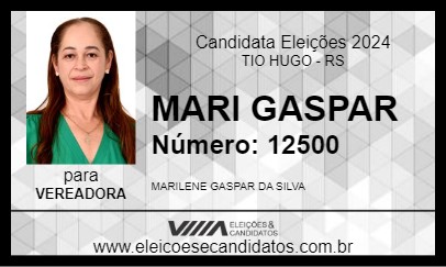 Candidato MARI GASPAR 2024 - TIO HUGO - Eleições