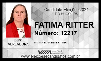 Candidato FATIMA RITTER 2024 - TIO HUGO - Eleições