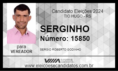 Candidato SERGINHO 2024 - TIO HUGO - Eleições