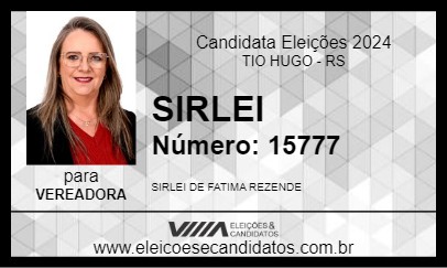 Candidato SIRLEI 2024 - TIO HUGO - Eleições