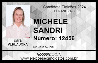 Candidato MICHELE SANDRI 2024 - BOZANO - Eleições