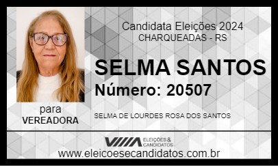 Candidato SELMA SANTOS 2024 - CHARQUEADAS - Eleições