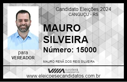 Candidato MAURO SILVEIRA 2024 - CANGUÇU - Eleições