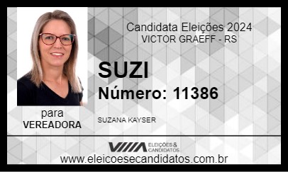 Candidato SUZI 2024 - VICTOR GRAEFF - Eleições