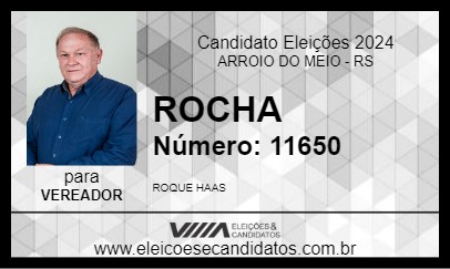 Candidato ROCHA 2024 - ARROIO DO MEIO - Eleições