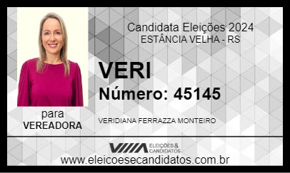 Candidato VERI 2024 - ESTÂNCIA VELHA - Eleições