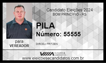 Candidato PILA 2024 - BOM PRINCÍPIO - Eleições