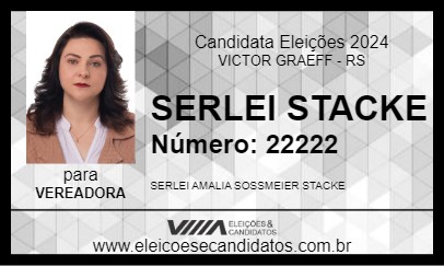 Candidato SERLEI STACKE 2024 - VICTOR GRAEFF - Eleições