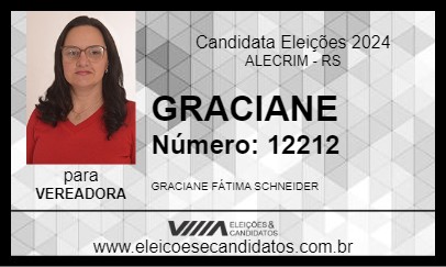 Candidato GRACIANE 2024 - ALECRIM - Eleições