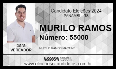 Candidato MURILO RAMOS 2024 - PANAMBI - Eleições