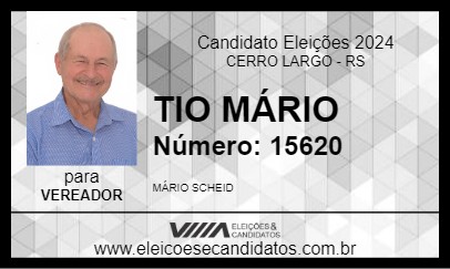 Candidato TIO MÁRIO 2024 - CERRO LARGO - Eleições