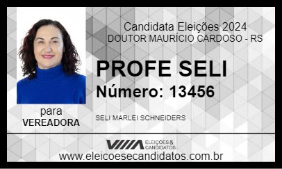 Candidato PROFE SELI 2024 - DOUTOR MAURÍCIO CARDOSO - Eleições