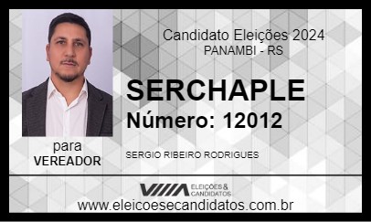 Candidato SERCHAPLE 2024 - PANAMBI - Eleições