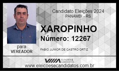 Candidato XAROPINHO 2024 - PANAMBI - Eleições