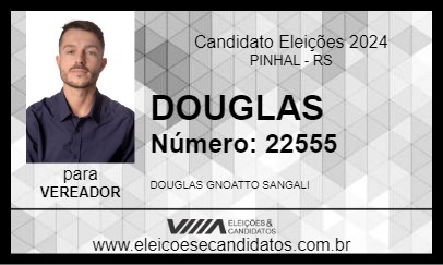 Candidato DOUGLAS 2024 - PINHAL - Eleições