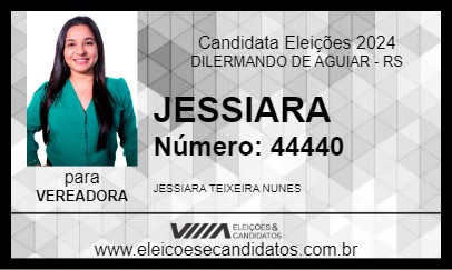 Candidato JESSIARA 2024 - DILERMANDO DE AGUIAR - Eleições