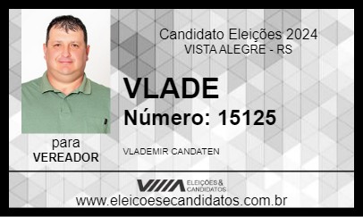 Candidato VLADE 2024 - VISTA ALEGRE - Eleições