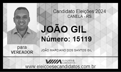 Candidato JOÃO GIL 2024 - CANELA - Eleições