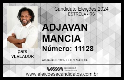 Candidato ADJAVAN MANCIA 2024 - ESTRELA - Eleições