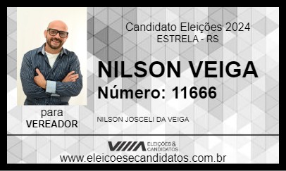 Candidato NILSON VEIGA 2024 - ESTRELA - Eleições